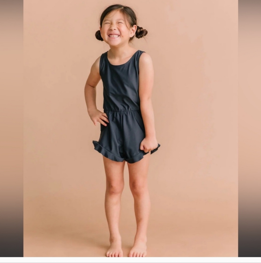 Honey Mark KIDS SWIM ROMPER NWT 3T/4T